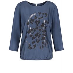 Gerry Weber Edition T-Shirt 3/4 manche - bleu (80929)