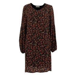 Signe nature Dress with floral print - brown (8)