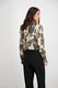 Signe nature Blouse with an all-over pattern - black/beige (2)