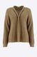 Signe nature Plain cardigan in pearl knit - brown (3)