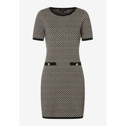 More & More Dress with Jaquard-Knit - beige (3041)