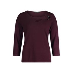 Betty Barclay Pull-over en fine maille - rouge/brun (4685)