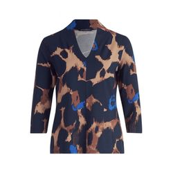 Betty Barclay Printed top - blue/beige (8877)