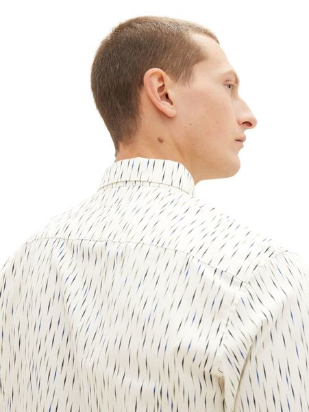 Tom Tailor Hemd mit Allover-Print  - weiß (32272)