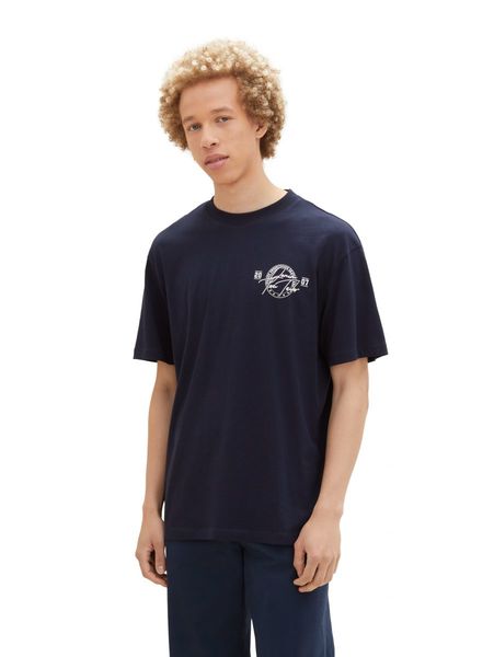 Tom Tailor Denim T-shirt avec imprimé - bleu (10668)