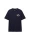 Tom Tailor Denim T-shirt with print - blue (10668)