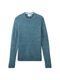 Tom Tailor Knitted sweater with recycled polyester - green (34173)