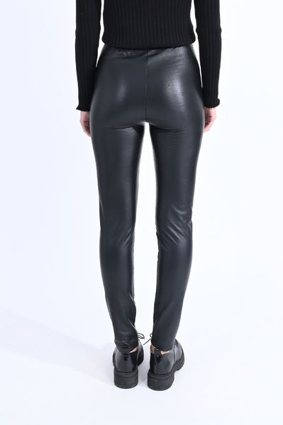 Molly Bracken Faux leather leggings - black (BLACK)