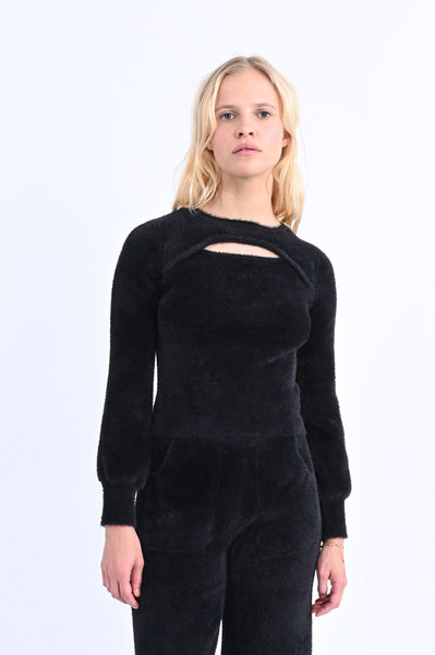 Molly Bracken Loungewear-Pullover - schwarz (BLACK)