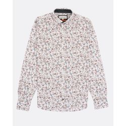 Colours & Sons Shirt with floral print - white (98)