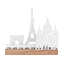 Räder Lichtobjekt - Stadt Paris (25x9,5x23) - weiß/beige (0)