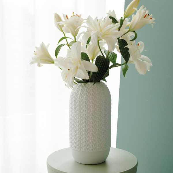 Räder Vase (D13,5cm) - white (0)