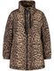 Samoon Leo quilted jacket with removable sleeves - brown (07362)