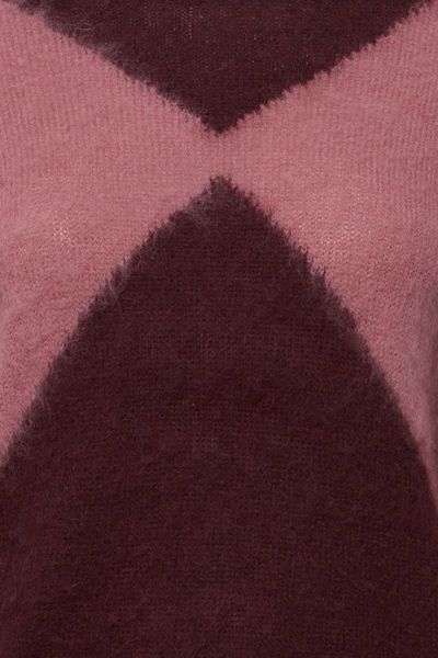 ICHI Sweater - Ihblossie   - red (191627)