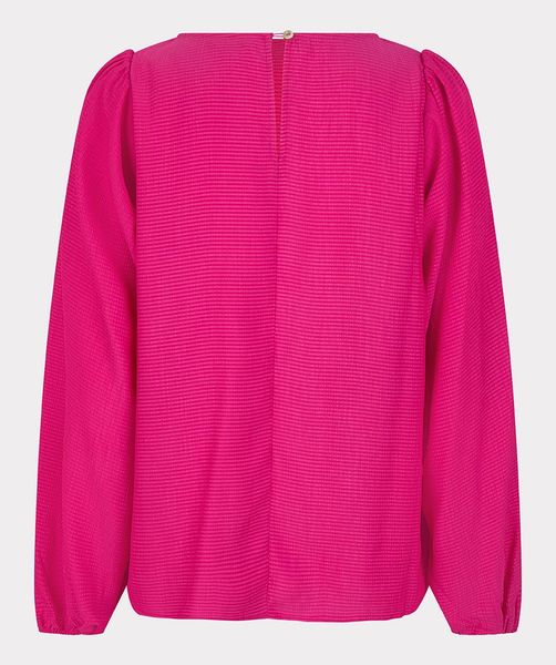 Esqualo Blouse with structure   - pink (Fuchsia)