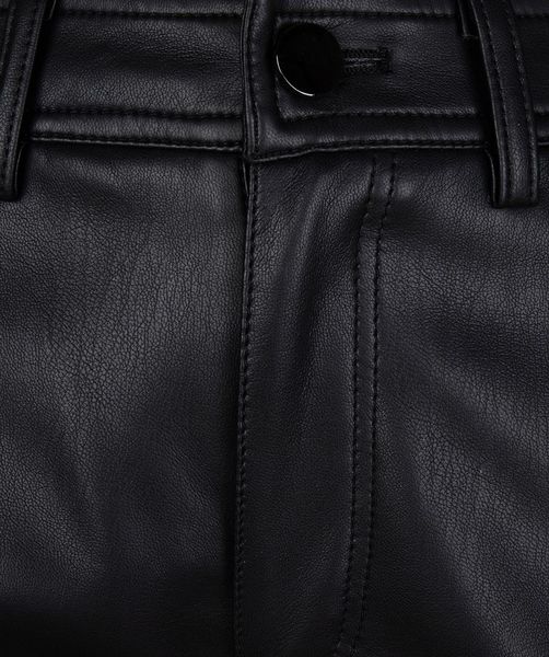 Esqualo Faux leather pants - black (BLACK)
