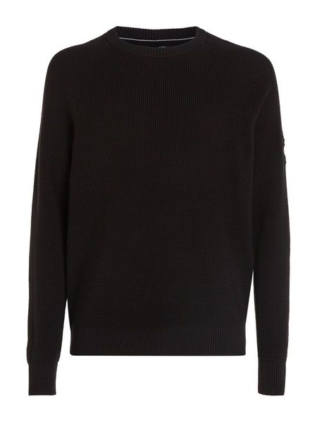 Calvin Klein Jeans Badge easy sweater - black (BEH)