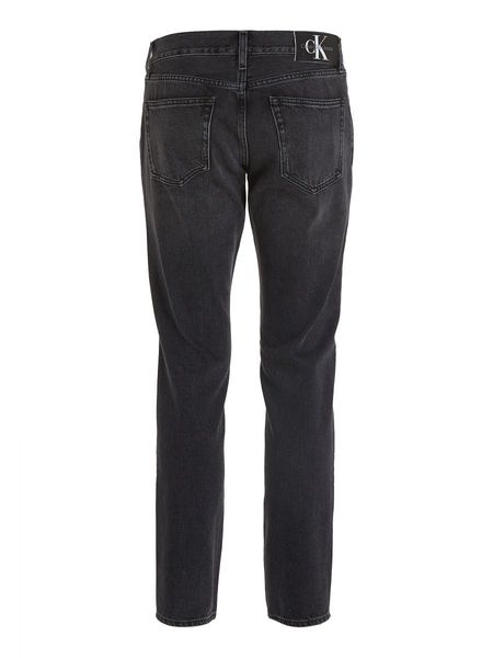 Calvin Klein Jeans Authentic straight-leg jeans - black (1BY)