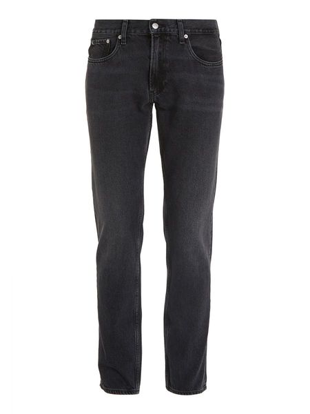 Calvin Klein Jeans Jeans droit authentique - noir (1BY)