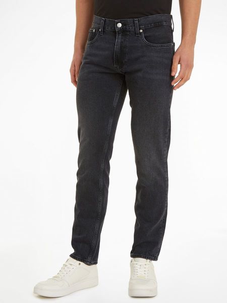 Calvin Klein Jeans Authentische Straight Jeans - schwarz (1BY)