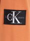 Calvin Klein Jeans Cotton badge hoodie - orange (SEC)