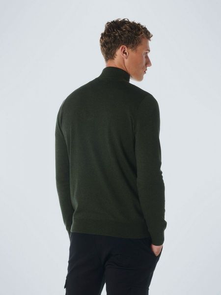 No Excess Pullover mit halbem Reißverschluss - grün (52)