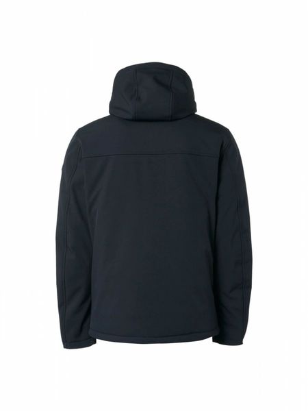 Black no shop hood jacket