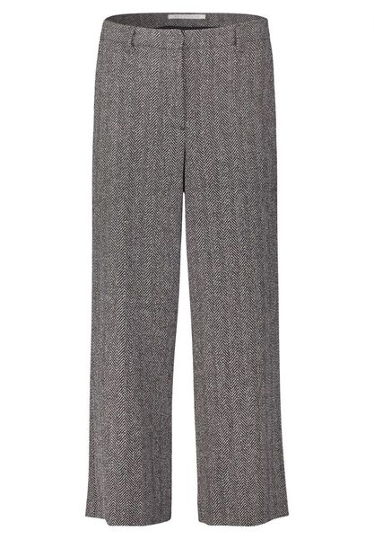 Betty & Co Pantalon de tailleur - noir/gris (9812)
