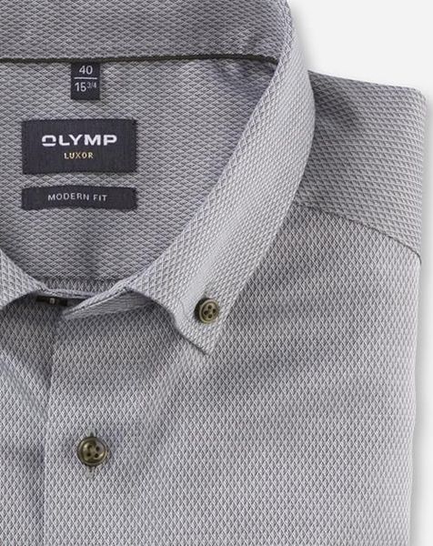 Olymp Businesshemd : Modern Fit - grün (47)