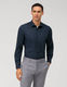Olymp Body fit: business shirt - blue (08)