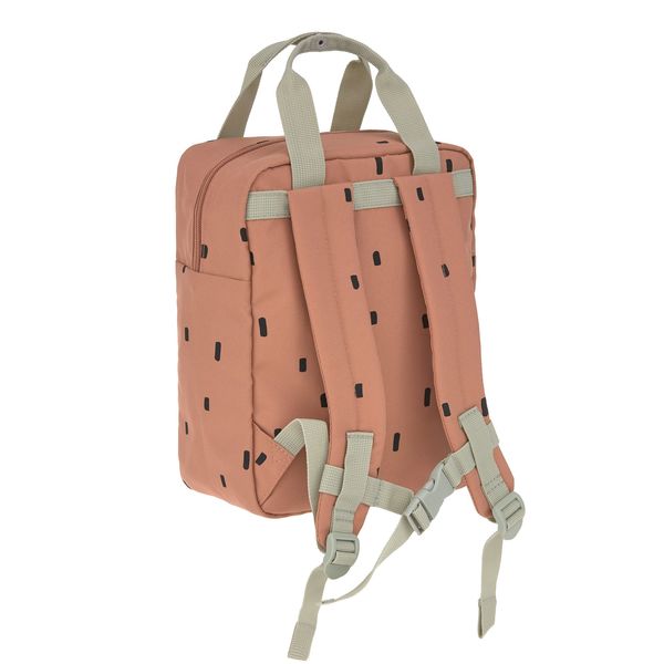 Lässig Preschool backpack - Happy Prints - pink/brown (Caramel )