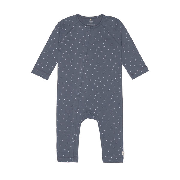 Lässig Baby Schlafanzug - grau/blau (Bleu)