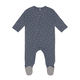 Lässig Pyjama avec pieds - gris/bleu (Bleu)
