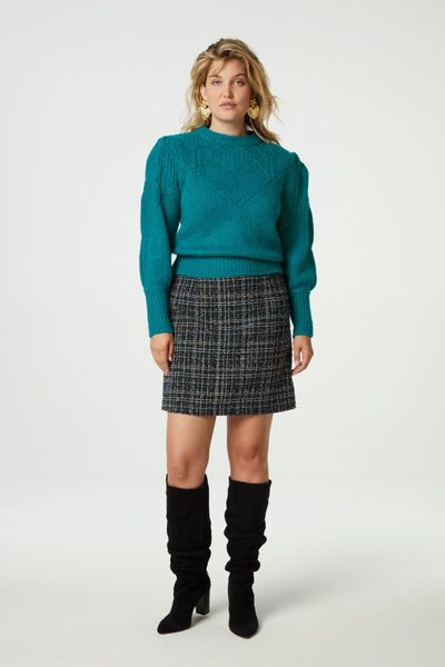 Fabienne Chapot Sweater - Cathy  - green/blue (4616)