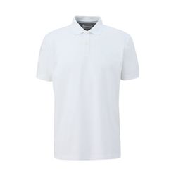 s.Oliver Red Label Cotton polo shirt  - white (0100)