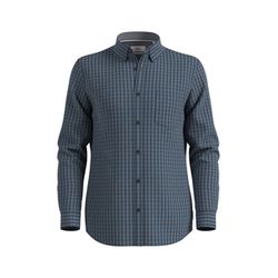 s.Oliver Red Label Slim: shirt with kent collar  - blue (59N1)