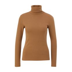 s.Oliver Red Label Long sleeve cotton top   - brown (8469)