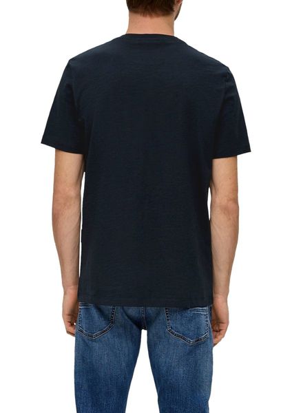 s.Oliver Red Label T-shirt avec impression sur le devant   - bleu (59D1)