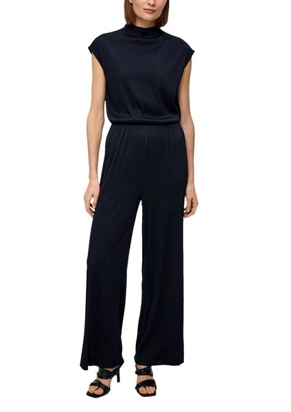s.Oliver Black Label Regular fit: pleated elasticated trousers   - blue (5959)