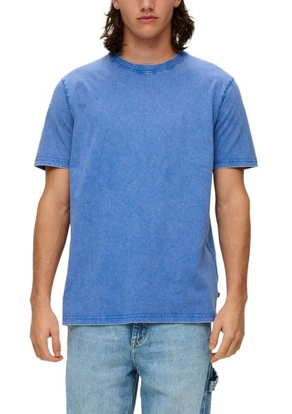 Q/S designed by T-Shirt en coton - bleu (5539)