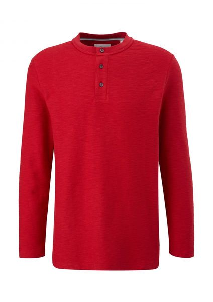 s.Oliver Red Label T-shirt  en qualité slub-yarn   - rouge (3162)