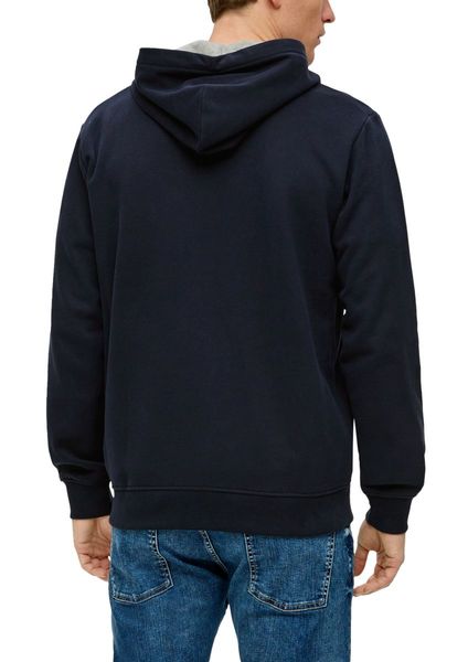 s.Oliver Red Label Sweatshirt Jacke mit Kapuze   - blau (5978)