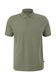 Q/S designed by Polo shirt with knitted collar  - green (7380)