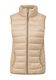 Q/S designed by Quilted vest with stand-up collar   - beige (8170)