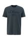 s.Oliver Red Label T-shirt with label print - gray (95D2)