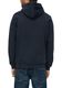 s.Oliver Red Label Hoodie with label print  - blue (59D3)