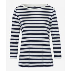 Brax Striped shirt - Colletta - blue (22)