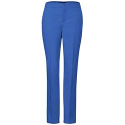 Street One Loose fit twill trousers - blue (15377)