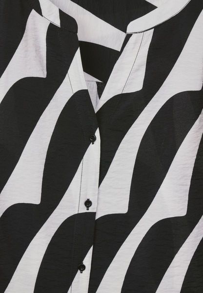Street One Printed blouse  - black/white (20001)