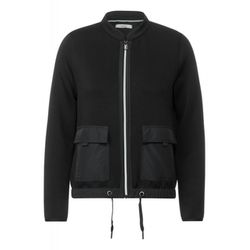 Cecil Material mix jacket - black (10001)